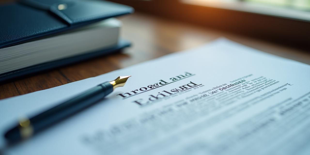 Documentación legal sobre protección de datos sobre un escritorio elegante