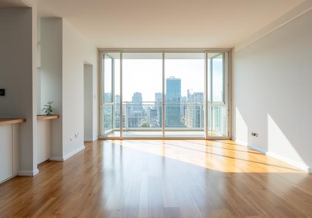 Resultado de limpieza profunda tras obra en apartamento moderno